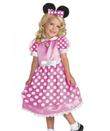 Disguise Toddler Disney Junior Minnie Mouse Halloween Costume Sz 2T Smal... - €29,46 EUR