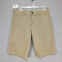 J Crew Rivington Men&#39;s 29x11 Chino Shorts, Tan Khaki Slim Fit Gorpcore P... - $25.00