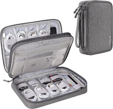 Bevegekos Electronics Organizer Travel Case, Travel Tech Bag, Large, Dark Grey - £34.36 GBP