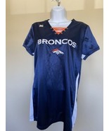 NFL Team Apparel Denver Broncos NFL Football Jersey Women&#39;s XL New - £22.57 GBP