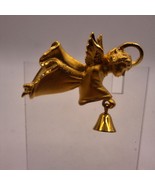GG on back made in USA angel with Bell gold tone pin - $13.50
