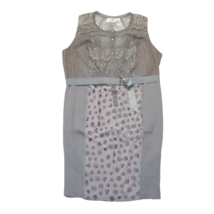 NWT Anthropologie Beguile by Byron Lars Gisella in Gray Lace Sheath Dress 22W - £126.92 GBP