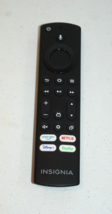 Genuine Insignia NS-RCFNA-21 OEM Original Fire TV Television Remote Control - $14.84