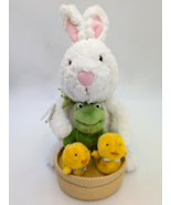 Hallmark Spring Quartet Musical Animated Bunny Frog Chicks &quot;At the Hop&quot; ... - £11.61 GBP