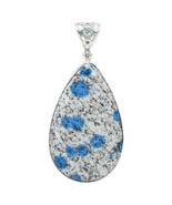 Starborn Women's K2 Granite Azurite Pendant Necklace (22") Blue - $141.55