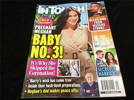 In Touch Magazine May 22, 2023 Pregnant Meghan Baby No. 3!  Jamie Foxx - £6.72 GBP