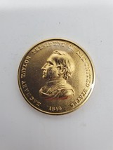 Zachary Taylor - 24k Gold Plated Coin -Presidential Medals Cover Collection - $7.69