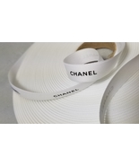 CHANEL GIFT WRAP RIBBON 100 METERS SEALED ROLL  - £84.19 GBP