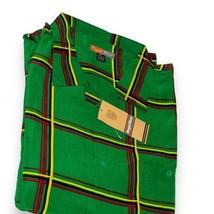 NOS Regal Wear Mens 5XL Outfit Green Button Up Shirt And Shorts Matching... - £14.14 GBP