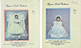 Byron&#39;s Doll Clothing PATTERNS Lot of 2 Nursing Bru 243 and Baby Amanda 562 - $27.16