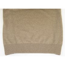 Men's Sweater Knit By BRANGO Turkey Polo Neck Cotton Blend 21228 Dark Beige image 6