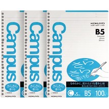 Kokuyo Campus Loose Leaf Paper for Binders, Sarasara Smooth Writing, B5,... - $36.09