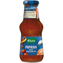 Knorr- Paprika Sauce 250ml - £4.95 GBP