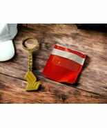 Singapore Airlines Advertising Keychain Silver Logo Vintage In Case Package - $976.72 MXN