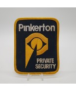 Vintage Pinkerton Private Security Embroidered Uniform Shoulder Patch 3.... - £10.98 GBP