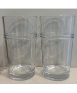 Hearth &amp; Hand Magnolia Target Drinking Glasses Clear Tall Double Lines S... - $739.20 MXN