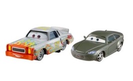 Disney Pixar Cars Movie Moments Bob Cutlass &amp; Darrel Cartrip - 1:55 Diecast New - £21.90 GBP