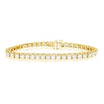 Diana M Jewels 8.25 cts diamond tennis bracelet size One Size - $10,775.16
