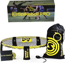 Spikeball Pro Kit - Tournament Edition Stronger Net Spin Balls Pump Back... - $87.11