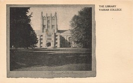 Vassar COLLEGE-THE Library~Margaret De M Brown Photograph Postcard - £7.97 GBP