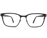 Tom Ford Eyeglasses Frames TF5733-B 002 Black Gold Square Thin Rim 53-17... - £127.49 GBP
