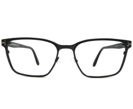 Tom Ford Eyeglasses Frames TF5733-B 002 Black Gold Square Thin Rim 53-17-145 - $158.79