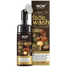 WOW Skin Science Moroccan Argan Oil Foaming Face Wash - 150ml (Pack of 1) - £15.86 GBP