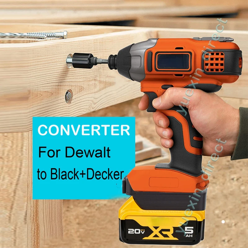 Generic Adapter For Dewalt 20V XR Battery Convert To Black+Decker 20V MA... - $78.91