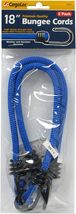 CargoLoc 62321 Bungee Cords with High Tensile Steel Hooks, 18-Inch, Blue... - £10.09 GBP+