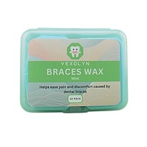 Mint Flavored Orthodontic Wax Strips, 10 Pack (50 Precut Strips) - Food ... - $166.60 MXN