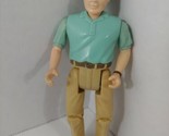 Fisher Price Loving Family Dollhouse Dad figure 1998 green shirt tan bro... - $8.90