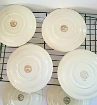 SUPERIOR HALL QUALITY DINNERWARE 8 PIECE CUPS & SAUCERS image 5