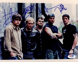 3 Doors Down Autographed Hand Signed 8x10 Photo PSA/DNA Certified Authentic - £158.97 GBP