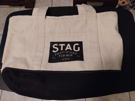 Stag Provisions for Men Tote Bag by Gemline Rare - £24.36 GBP