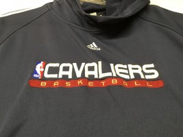 Adidas Cleveland Cavaliers Sweatshirt Mens Medium Blue Thick Hoodie NBA ... - $16.78