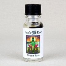 Green Tara (Compassion), Sun&#39;s Eye Deity Collection Oil, 1/2 Ounce Bottle - $17.54