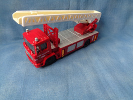 Fire Department 2012 Extendable Ladder Truck Diecast &amp; Plastic 5&quot; - £7.84 GBP