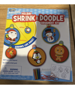Holiday Shrink A Doodle  Orniment Kit  Shrinks like Magic NEW - $261.18 MXN
