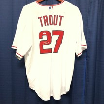 Mike Trout Signed Jersey PSA/DNA Los Angeles Angels Autographed - £1,573.25 GBP