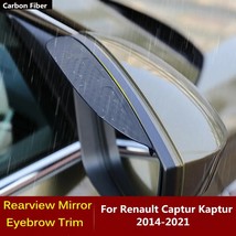   Rearview Side Mirror  Cover Stick Trim Shield Eyebrow Accessories Rain/ For  C - £41.70 GBP