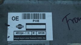 2000 Nissan Frontier 2.4L MT RWD ECU ECM PCM Engine Computer Module MEC04-110 image 2