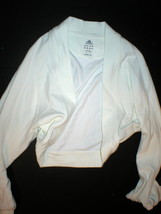NWT Womens Adidas shrug ivory white Medium jacket M - £24.04 GBP