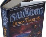 R.A. SALVATORE Demon Awakens SIGNED 1ST EDITION 90s Del Rey Epic Fantasy... - $49.49