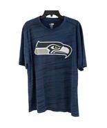 Seattle Seahawks NFL Tee Shirt L Large Mens Team Apparel TX3 Cool Short ... - £13.58 GBP