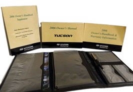 2006 Hyundai Tucson Owners Manual With Case - $9.89