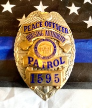 Los Angeles Housing Peace Officer hallmarked - $700.00