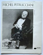 Michel Petrucciani (d. 1999) Signed Autographed Glossy 8x10 Photo Jazz L... - $99.99