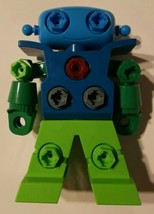 Design And Drill Robot Figure by Educational Insights EUC Blue/Green - $9.95