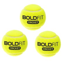 Tennis Ball Cricket Tennis Ball Light Tennis Ball Cricket Tournament Pack of 3 - £18.04 GBP