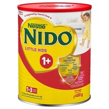 Nido Nestle Nido Milk Little Kids 1+ Toddler Powdered Milk Forti Protectus 400g - £18.20 GBP